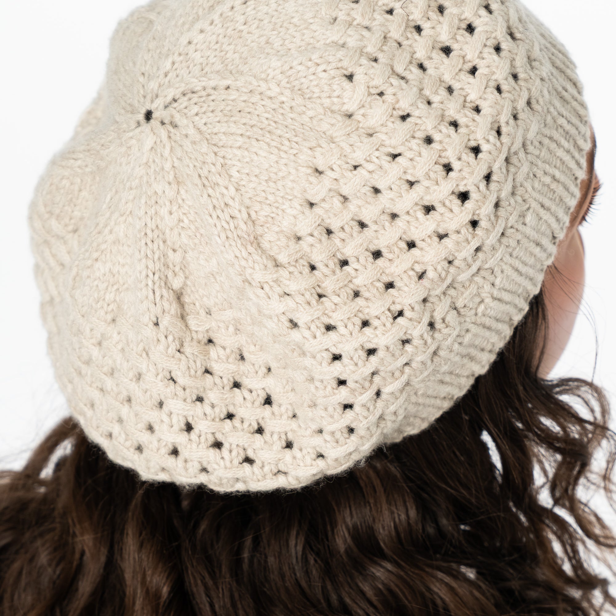 Ethically handmade  Cashmere Merino Wool Beret Hat | Shop Fair Trade in Chicago at Petite Protea