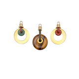 Talisma Intention Seed Aventurine & Brass Pendant