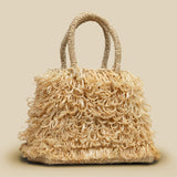 Kellyrwanda Loops Raffia Woven Handbag