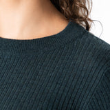 Merino wool ribbed sweater | Artisan knitwear & gifts at Petite Protea, Chicago, IL and online