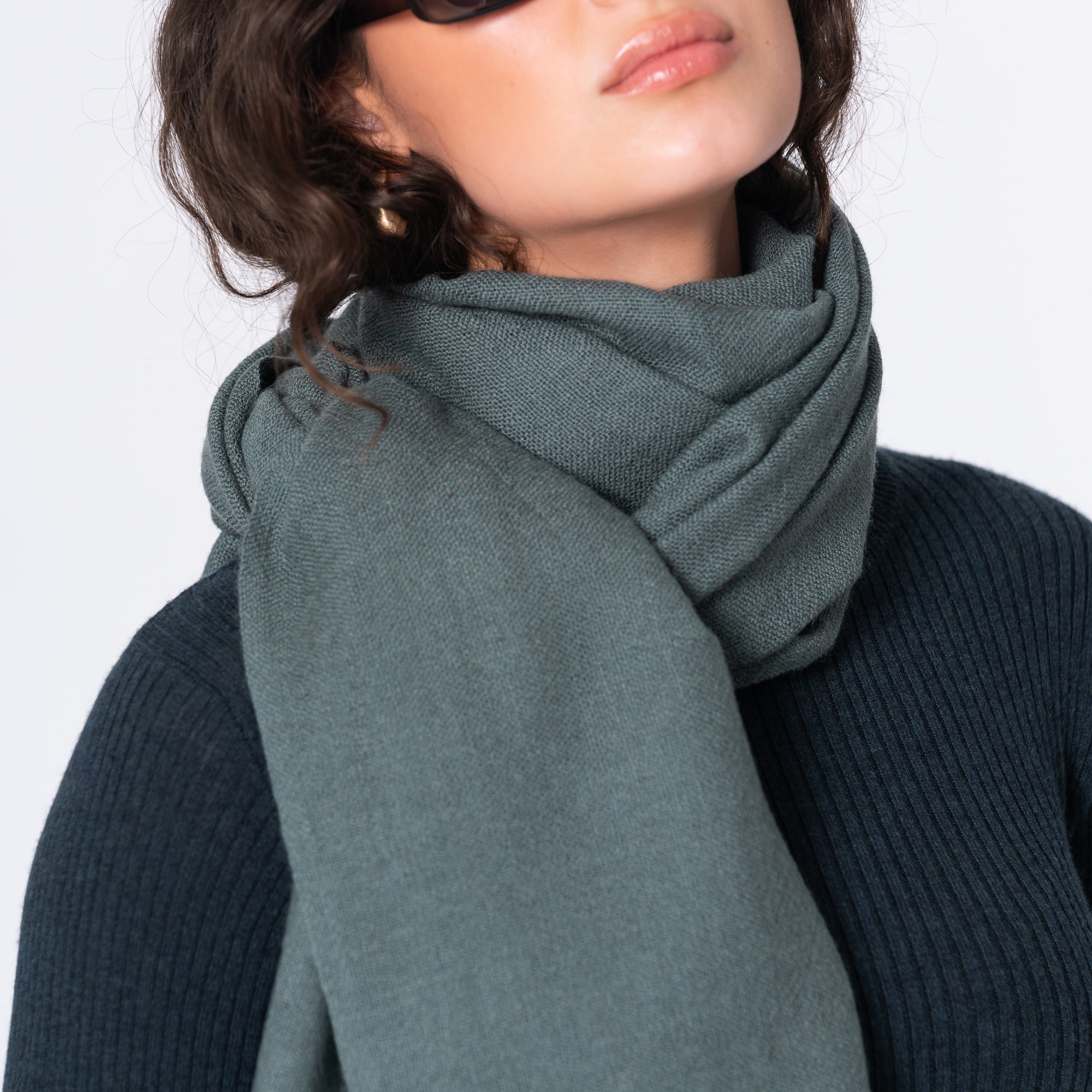 Merino Wool Scarf Dinadi Knitwear | Shop Fair Trade Accessories at Petite Protea