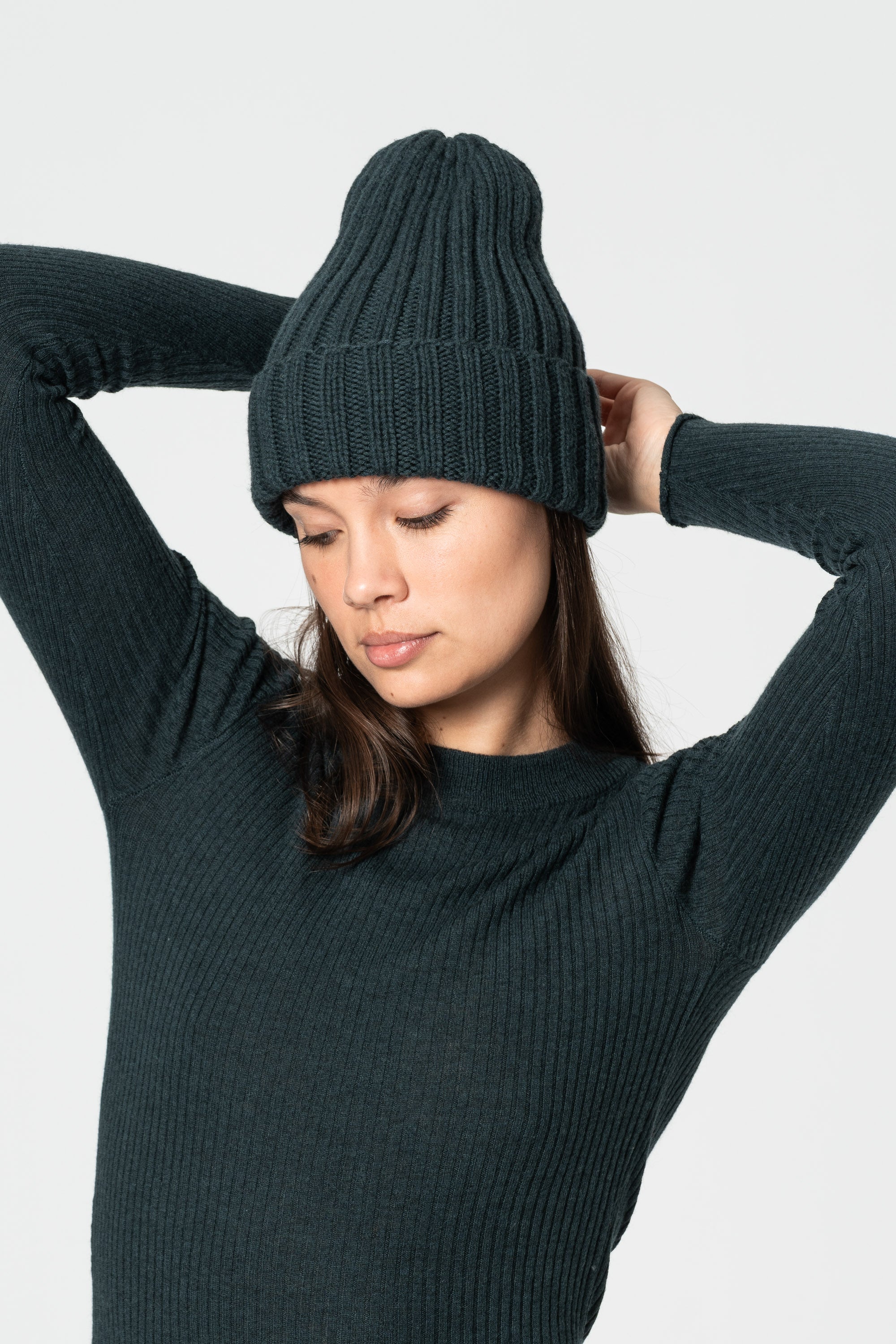 Merino Wool Green Hat | Fair Trade Gifts for Her at Petite Protea