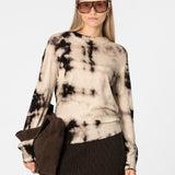 Brown Merino Wool Shibori Sweater | Ethical, Curated Knitwear & Gifts at Petite Protea