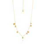 Essences Gold Floral Bouquet Necklace