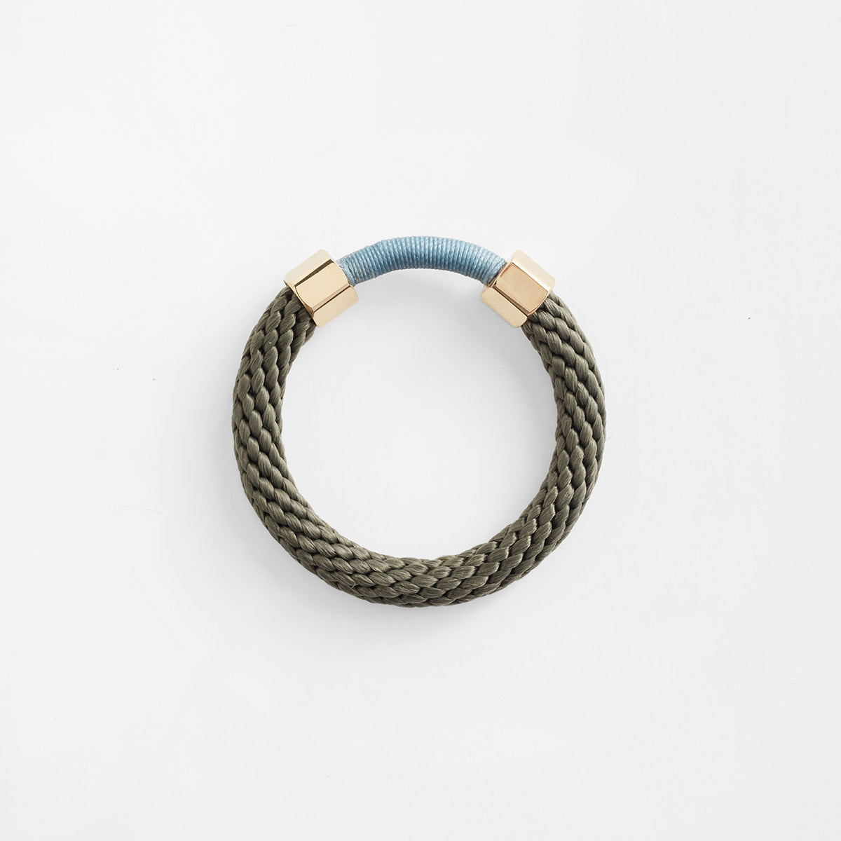 Aruba Rope & Brass Wrapped Bracelet