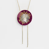 Coral Convertible Brooch & Necklace