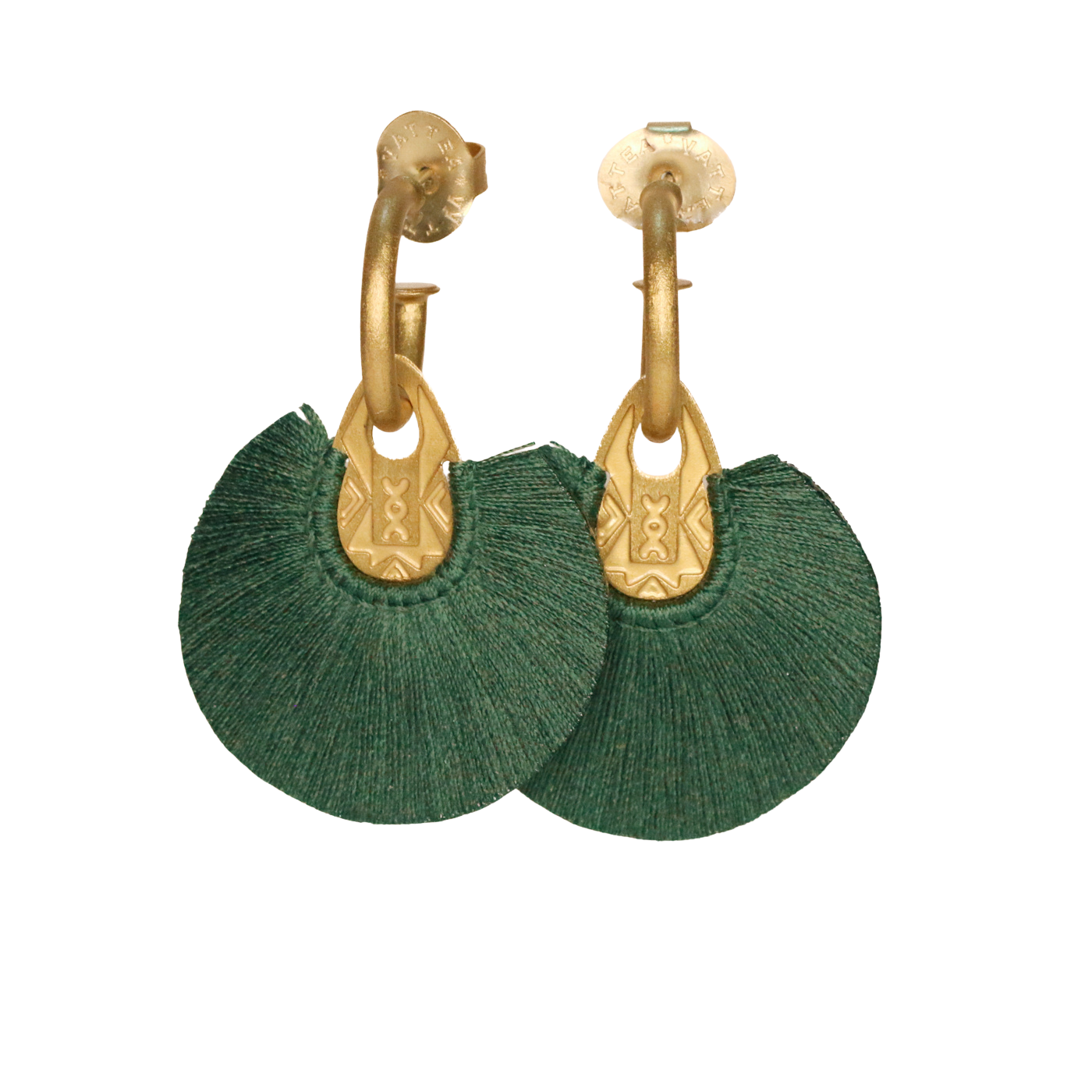 Hujan Gold Hoop Earrings