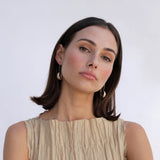 Lua Gold Hoop Earrings