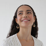 Lua Gold Hoop Earrings