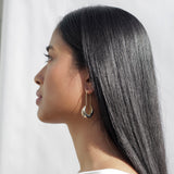 Lua Gold Hoop Earrings