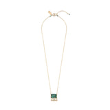 Artisan malachite necklace, curated gifts for women in chicago 