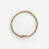 Mer Rope & Brass Choker Necklace