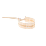 Narrow Stripe Warrior Beaded Bracelet