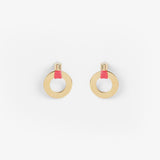 Noor Rope & Brass Earrings