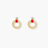 Noor Rope & Brass Earrings