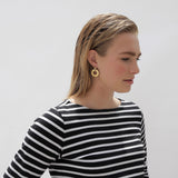 Noor Rope & Brass Earrings