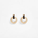 Noor Rope & Brass Earrings