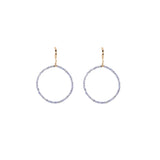 Tanzanite hoop earrings, jewelry accessories and gifts | Petite Protea