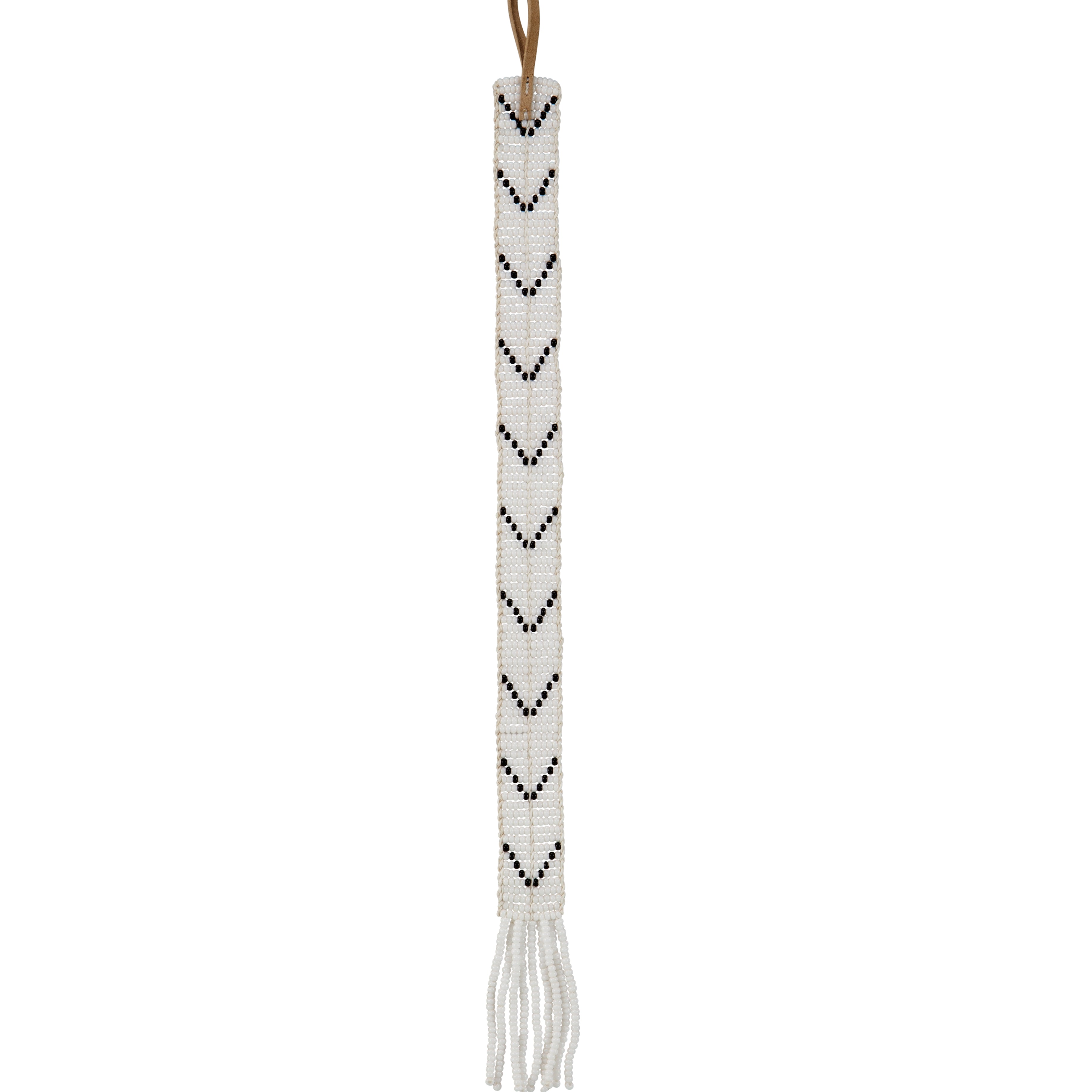 Handwoven Beaded Bookmark